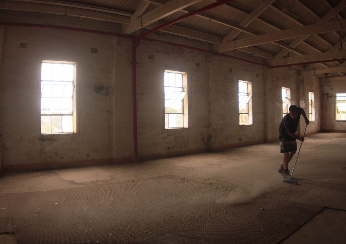 Mungo Scott Flour Mill Three Days 2014_process