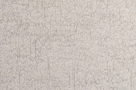 89964 seconds [paces] of drawing [walking] 2014_panel 2_detail